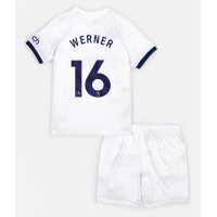 Tottenham Hotspur Timo Werner #16 Heimtrikotsatz Kinder 2023-24 Kurzarm (+ Kurze Hosen)